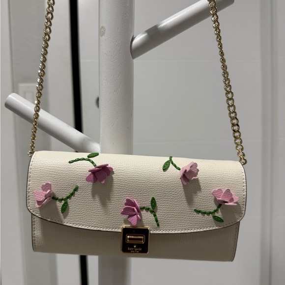 Kate Spade Cream Floral Clutch - Picture 2 of 4